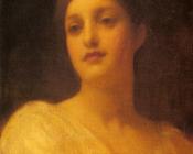 弗雷德里克莱顿爵士 - The Head of a Girl